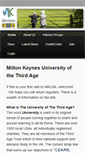 Mobile Screenshot of mku3a.org