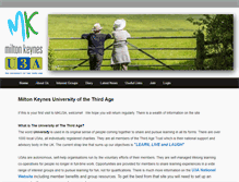Tablet Screenshot of mku3a.org